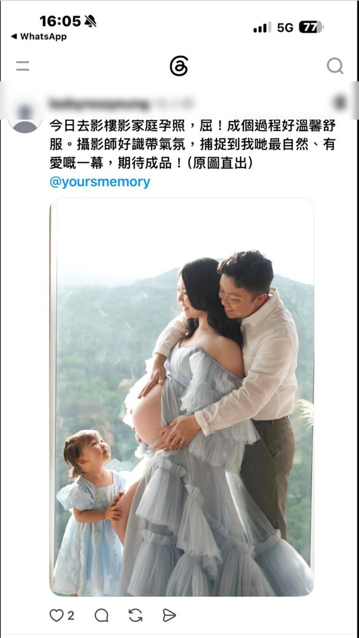 好評：家庭孕照溫馨自然